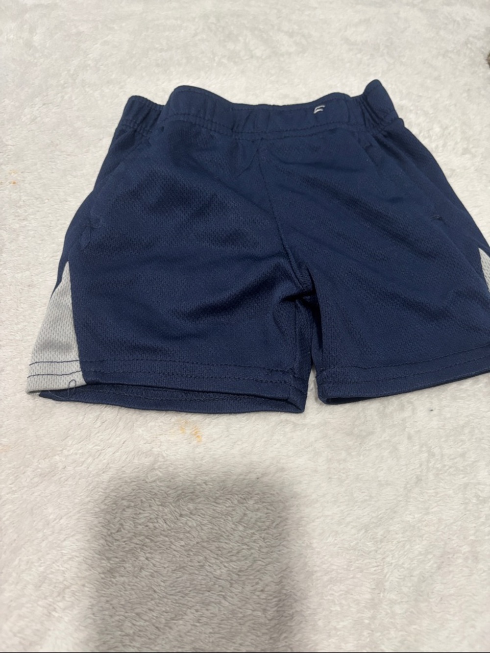🟢10/$10 - Navy Athletic Shorts with Gray Accent